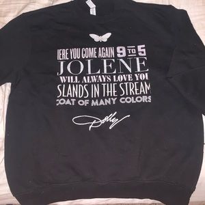 Dolly Parton Song Crewneck